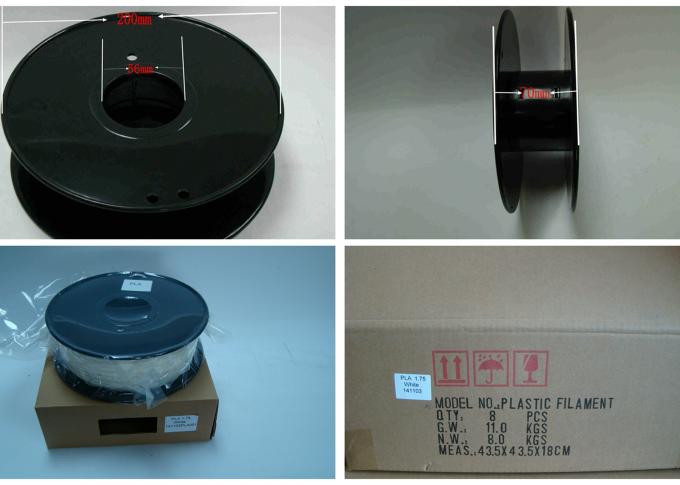 Grey High Strength 3d Printer filament 1.75mm / ABS Plastic Filament