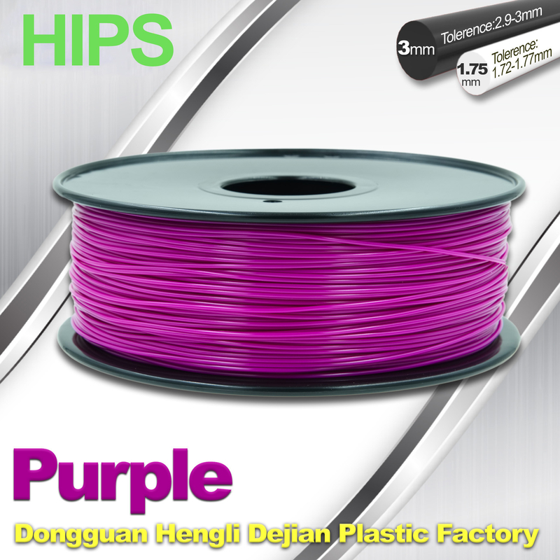 Small Density Colorful Hips Filament 1 75mm Materials In 3d Printing