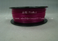 High Strength Trans Purple PLA 3d Printer Filament , Cubify And UP 3D Printing Material