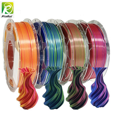 Silk 1.75 Mm 3d Printer Dual Color Pla Filament 2 Color