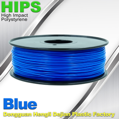 HIPS 3D Printer Filament 1.75 / 3.0mm  , Material for 3d printing