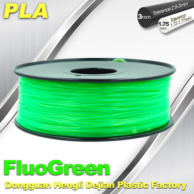 PLA Desktop pla 3d printing material Fluorescent  Filament for Markerbot