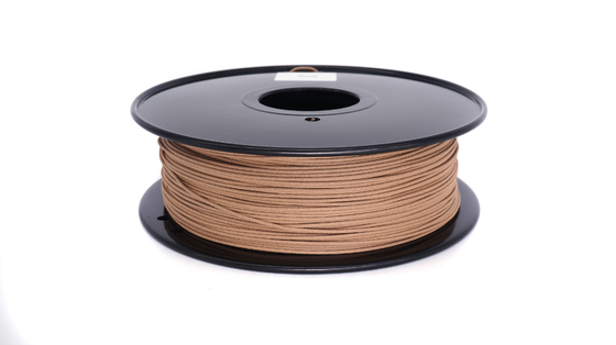 Soild 3d Printer Wood Filament Anti - Corrosion 310m Length 0.8KG / Roll
