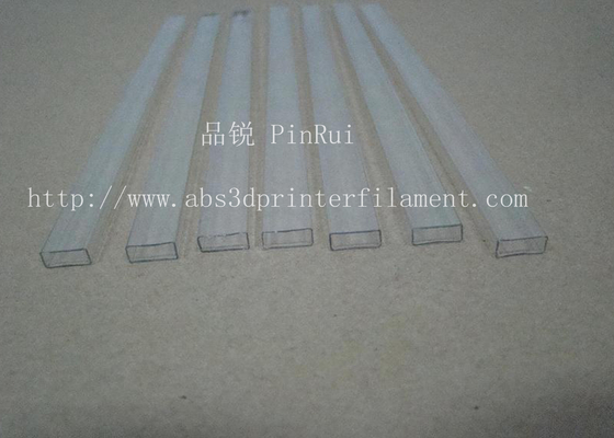 HDPE Pipe Hard Plastic Tubes Clear For Electronics Non Toxic Odorless