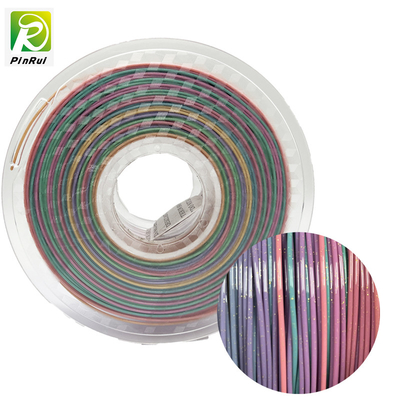 PLA 1.75mm 3D Printer Filament Sparkle Twinkling Rainbow Color