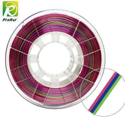 PINRUI Three Colors In filament Dual Color Silk Filament For 3d Printer
