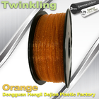 MSDS Twinkling Orange 3D Printer Filament 1.75mm Filament For 3d Printer
