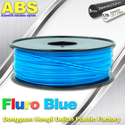 Fluorescent ABS 3d Printer Filament ABS 3D Printing Material For Desktop Printer