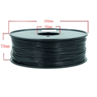 Black 3d Printer Filament PLA 1.75 Mm Heating Bed Temperature 50℃
