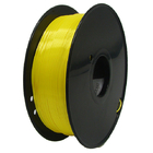 yellow Flexible 0.2m 1kg / Roll PLA 3d Printer Filament