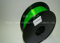Green 0.8kg / Roll Flexible 3D Printer Filament Environmentally Friendly