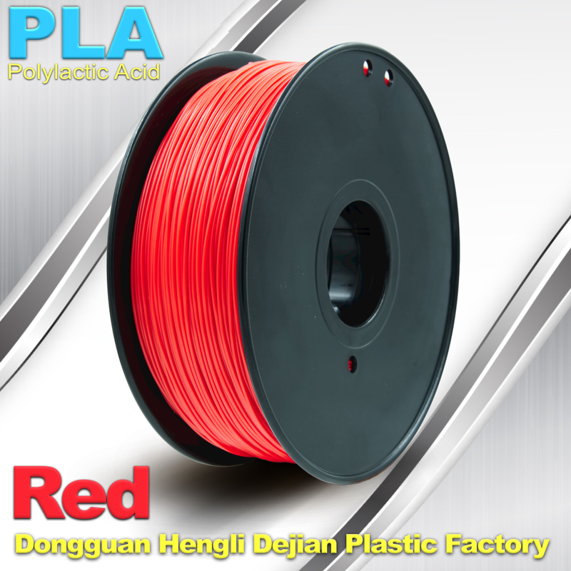 PLA  Filament, 1.0kg /  roll ,1.75mm / 3.0mm  3D Printer Filament Red colors