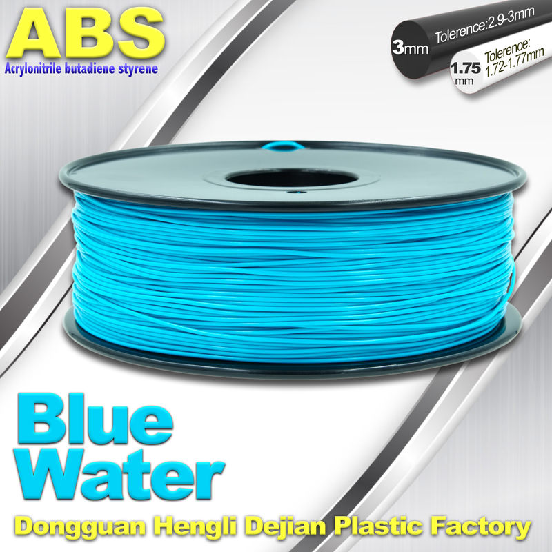 High strength Colorful ABS  Filament 3D Plastic Filament 1kg Reel