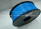 ABS Blue Fluorescent Filament  , 1.75mm / 3.0mm 3D Printer Filament 1kg / Spool