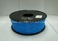 ABS Blue Fluorescent Filament  , 1.75mm / 3.0mm 3D Printer Filament 1kg / Spool