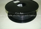 Black Flame Retardant 3D Printer Special Filament Material 1.75mm / 3.0mm