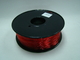 TPU Flexible 3d Printing Filament 1.75 / 3.0 mm  Red and Transparent