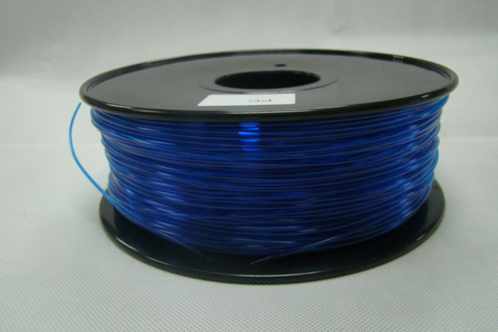 Blue 3mm Polycarbonate Filament Strength With Toughness1kg / roll PC Flament