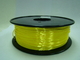 Yellow Colors 3D Printer Filament Polymer Composite ( Like Silk ) 1.75mm / 3.0mm Filament