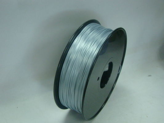 Imitation Silk Filament,Polymer Composites 3D Printer Filament  1.75 / 3.0 mm  Silver Color