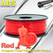 Multi Color 1.75mm / 3mm ABS 3D Printer Filament Red With Good Elasticity