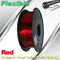Professional Eco Friendly Flexible( TPU )  Red 3D Printer Filament 1.75mm