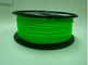 Green Low Temperature 3D Printer Filament , 1.75 / 3.0mm PCL Filament