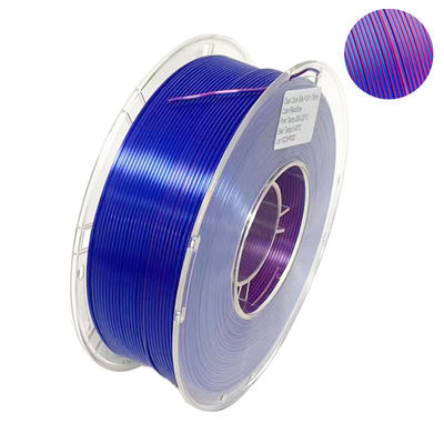 PINRUI Dual Color Silk PLA Filament 1.75mm  Bi-Color 3D Printer Silk PLA Filament 1kg (2.2lbs)