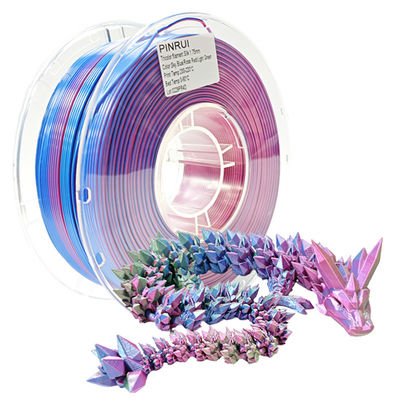 PINRUI Triple Color  PLA Silk Filament 1.75mm 1kg Spool Triple Color PLA Silk Filament Fit Most FDM Printer