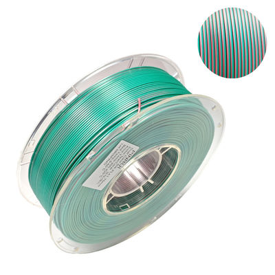 dual color 3d printer filament, silk filament ,pla filament ,3d printer filament