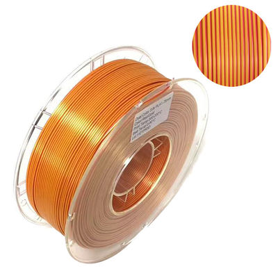 Silk Dual Color Filament , MSDS 3d Printer Filament