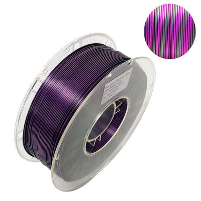 Silk Dual Color Filament , MSDS 3d Printer Filament