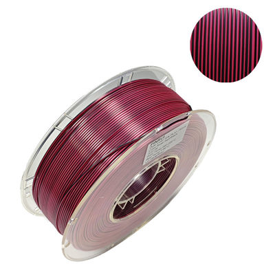 Silk Dual Color Filament , MSDS 3d Printer Filament
