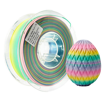 PINRUI 3D Printer Filament Rainbow Dreamy Color 1.75mm 1kg Multiple Colors Fit Most FDM Printer