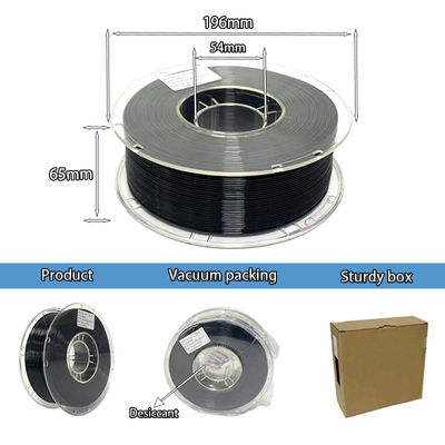 High Temperature Resistance PETG 3D Printer Filament with Precision Tolerance and 1kg Net Weight for FDM Printing