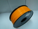 ABS Desktop 3D Printer Plastic Filament Materials Used In 3D Printing Trans Orange