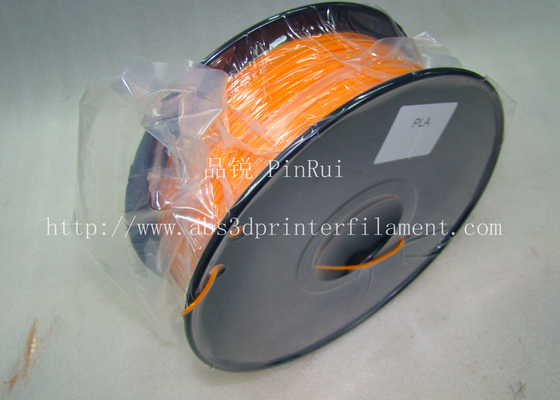 Biodegradable Orange PLA 3d Printer Filament  1.75mm Materials For 3D Printing