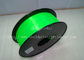 Customorized Green 3mm PLA 3d Printer Filament  100% biodegradable