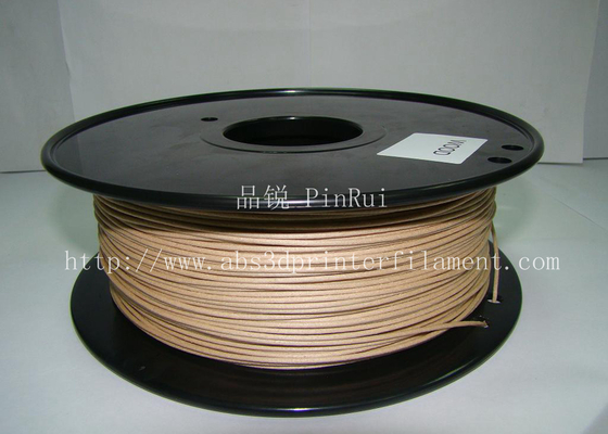 3mm / 1.75mm Anti Corrosion Wooden Filament For 3D Printing Material