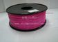 Colored ABS 3d Printer Filament 1.75mm /  3.0mm , Dark Pink  ABS Filament