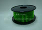 Green 0.8kg / Roll Flexible 3D Printer Filament Environmentally Friendly