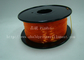 Orange Flexible 3D Printer Filament Consumables With Great Adhesion
